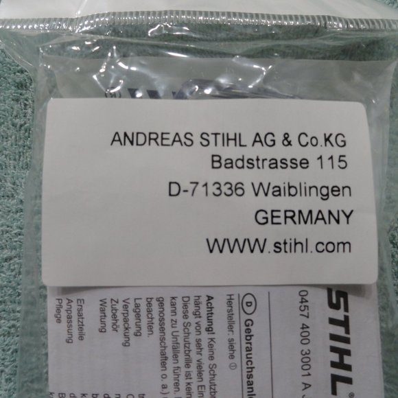 STIHL safety glasses, 99% protection from U.V., 0000-884-0307B - Picture 4 of 5